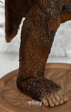 Bigfoot Sasquatch MALE Statue Figure Hand Made Large 7 inch Solid Resin