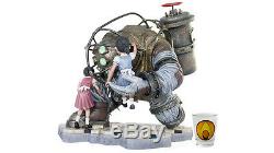 Bioshock Big Daddy Resin Cast Statue Figure Bouncer 14 + x2 Little Sister #/400