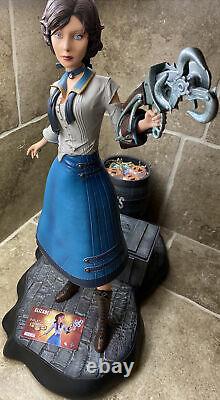 Bioshock Infinite Elizabeth Gaming Heads Statue 208/1000 Figure 18 RARE