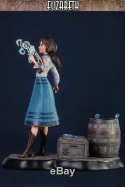 Bioshock Infinite Elizabeth Polystone Resin Statue Figure /w Sky-Hook 18 + COA