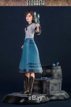 Bioshock Infinite Elizabeth Polystone Resin Statue Figure /w Sky-Hook 18 + COA