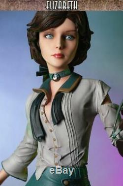 Bioshock Infinite Elizabeth Polystone Resin Statue Figure /w Sky-Hook 18 + COA