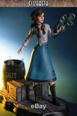 Bioshock Infinite Elizabeth Polystone Resin Statue Figure /w Sky-Hook 18 + COA