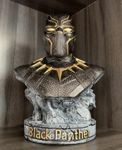 Black Panther Bust Statue 14ins Figure Resin Model Collectible Display IN STOCK