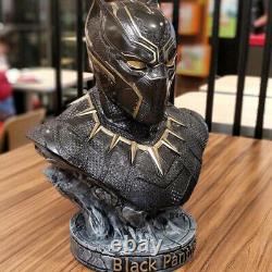 Black Panther Bust Statue 14ins Figure Resin Model Collectible Display IN STOCK