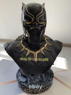 Black Panther T'Challa Bust Statue 14'' Figure Resin Display Collection IN STOCK
