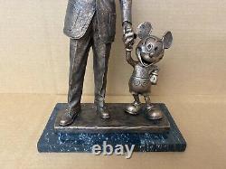 Blaine Gibson Walt Disney Mickey Mouse Cast Resin Bronze Partners Statue Figure