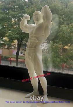 Bodybuilder Unpainted 40cm H Figurine Model Kit 3D Printing Unassembled Statue