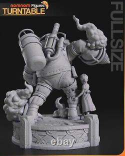 Bouncer Bioshock Garage Kit Figure Collectible Statue Handmade Gift