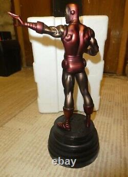Bowen Marvel Comics Faux Bronze Iron man Silver age statue figure Boxed LTD