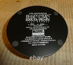 Bowen Marvel Comics Faux Bronze Iron man Silver age statue figure Boxed LTD