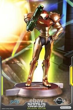 Brand New! First 4 Figures Metroid Samus Varia Suit exclusive EX F4F light up