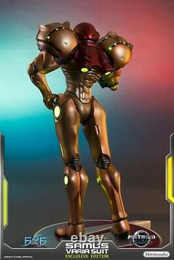 Brand New! First 4 Figures Metroid Samus Varia Suit exclusive EX F4F light up