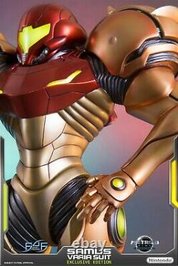 Brand New! First 4 Figures Metroid Samus Varia Suit exclusive EX F4F light up