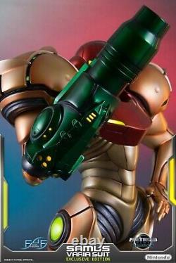 Brand New! First 4 Figures Metroid Samus Varia Suit exclusive EX F4F light up