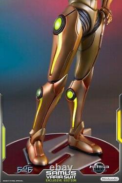 Brand New! First 4 Figures Metroid Samus Varia Suit exclusive EX F4F light up