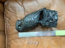 Brian Elton Owl Figure Statue Cast Bronze Resin H 23cm/9 Limited Edition RARE