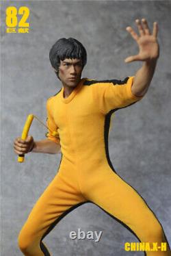 Bruce Lee 82nd Anniversary Game of Death Kung Fu Lee 1/6 Figure Statue CHINA. X-H