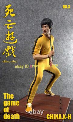 CHINA. X-H Kung Fu Masters Lee Game of Death 1/6 Statue Model Resin Figure 80th