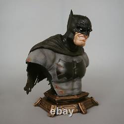 COOL 1/3 Scale Batman Arkham City Bust Recast Resin Figure Statue 11H With3 heads