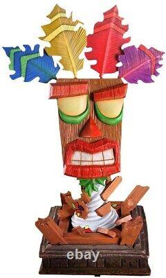 CRASH BANDICOOT Aku Aku 11 Scale Life-Size Replica Statue (First 4 Figures)