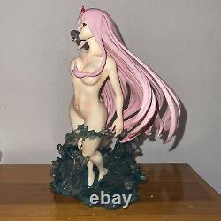 CUSTOM Darling In The Franxx Zero Two Anime Figure Statue Resin Lewd RARE