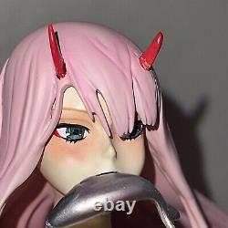 CUSTOM Darling In The Franxx Zero Two Anime Figure Statue Resin Lewd RARE