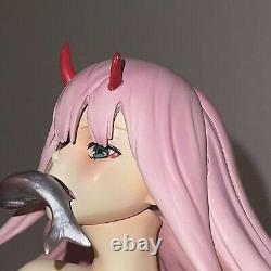 CUSTOM Darling In The Franxx Zero Two Anime Figure Statue Resin Lewd RARE