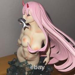 CUSTOM Darling In The Franxx Zero Two Anime Figure Statue Resin Lewd RARE