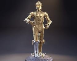 C-3PO Star Wars Garage Kit Figure Collectible Statue Handmade Gift Figurine
