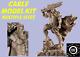 Cable X-Men 3D Printed Model Kit Resin Statue, Marvel Collectible (16-110)