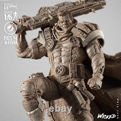 Cable X-Men 3D Printed Model Kit Resin Statue, Marvel Collectible (16-110)