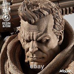 Cable X-Men 3D Printed Model Kit Resin Statue, Marvel Collectible (16-110)