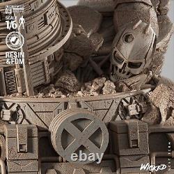 Cable X-Men 3D Printed Model Kit Resin Statue, Marvel Collectible (16-110)