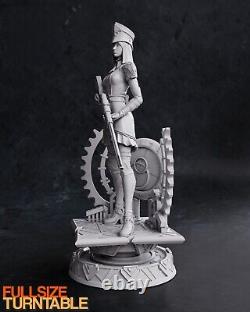 Caitlyn Arcane League of Legends Garage Kit Figure Collectible Statue Handmade
