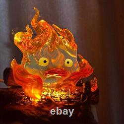 Calcifer Howl's Moving Castle Miyazaki Hayao Statue LED Figure GK Model Display