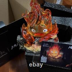 Calcifer Howl's Moving Castle Miyazaki Hayao Statue LED Figure GK Model Display