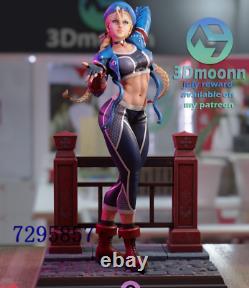 Cammy White SF 3D Printing Unpainted Model Statue Blank Kit Sculpture Figurine
