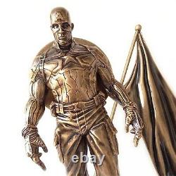 Captain America Resin Statue Full Figure Bronze Finish Marvel Avengers Comic