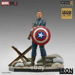Captain America The First Avenger 1/10 Scale Art Statue Figure Iron Studios