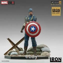 Captain America The First Avenger 1/10 Scale Art Statue Figure Iron Studios