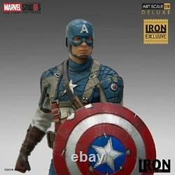 Captain America The First Avenger 1/10 Scale Art Statue Figure Iron Studios