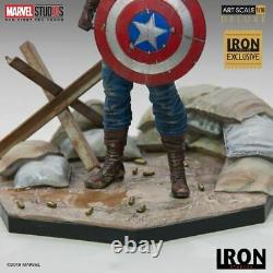 Captain America The First Avenger 1/10 Scale Art Statue Figure Iron Studios