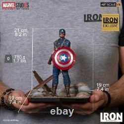 Captain America The First Avenger 1/10 Scale Art Statue Figure Iron Studios