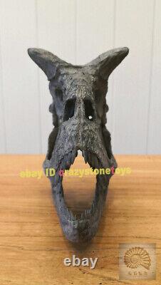 Carnotaurus Skull Dinosaur Statue Resin Animal Model Display Collection Figure