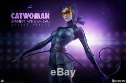 Catwoman Selina Kyle Stanley Artgerm Lau Artist Series Statue Figure by Sideshow