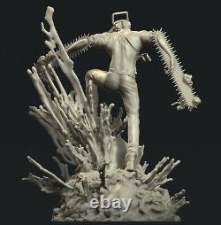 Chainsaw Man Denji Anime Garage Kit Figure Collectible Statue Handmade