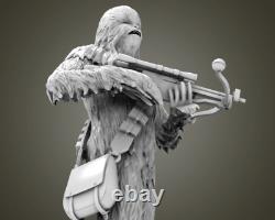 Chewbacca Garage Kit Figure Collectible Statue Handmade Gift Figurine