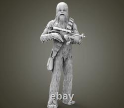 Chewbacca Garage Kit Figure Collectible Statue Handmade Gift Figurine
