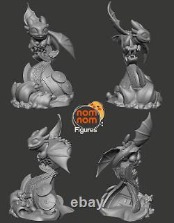Chibi Toothless Resin Figure / Statue various sizes